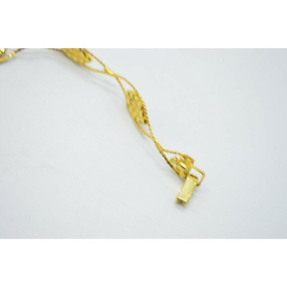 Clear Rhinestone Dainty Diamond Shaped Chain Link - Picture 5 of 6